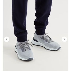 Brunello Cucinelli Stretch Knit Sneaker